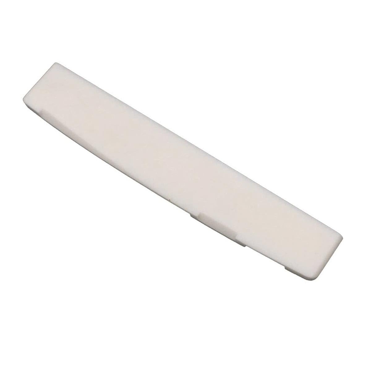 RuiJOTWAT 12 Strings Acoustic Guitar Bone Bridge Saddle Nut Lower string pillow (76 * 6 * 13mm) for Folk guitar 49mm / 76mm Replacement Parts