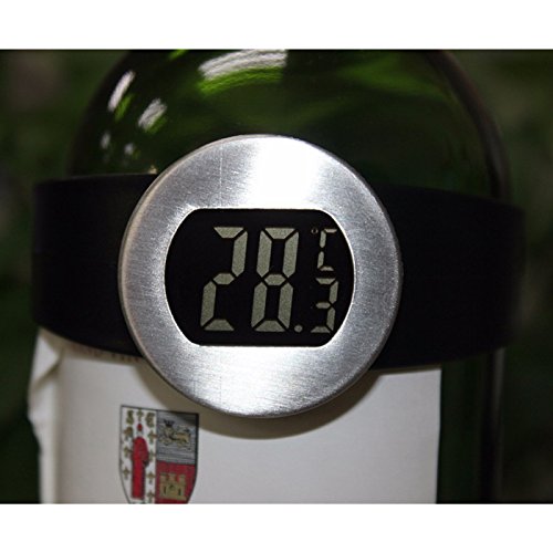 VIDOO Outils De Brassage De Maison De Thermomètre De Chauffage De Montre De Température De Digital pour La Bouteille De Vin