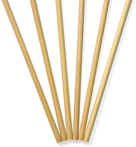 AMEYXGS 6/12pcs Wooden Arrows with Real Feather Wooden Shaft Practice Arrows for Longbow Tranditional Bow and Recurve Bow (type 1, 6pcs) - Image 4