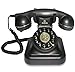 Tiptel Vintage 20 Téléphone Fixe Style rétro Noir