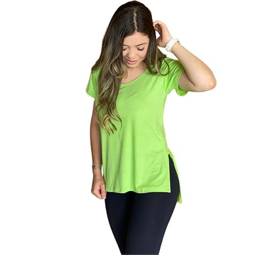 Blusa Feminina Sobre Legging Longa Tapa Bumbum Fitness Liso Camisa (M)