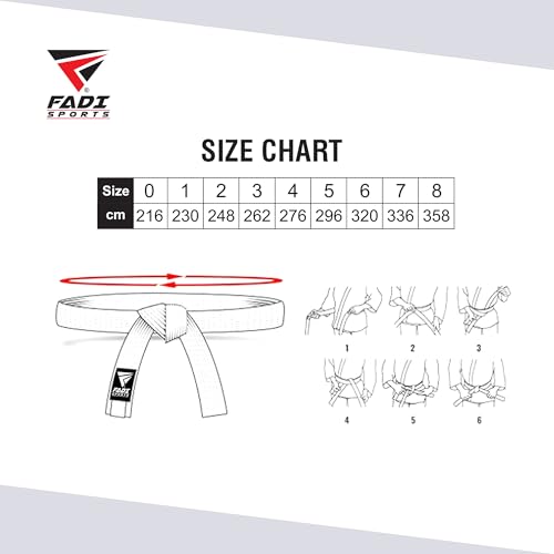 Fadi Sports KARATE BELT Martial Arts Belt For Karate thumb #6