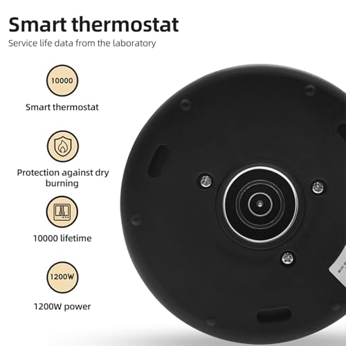 Tetera Eléctrica ZJchao 0.9L Control Temperatura Acero miniatura 4