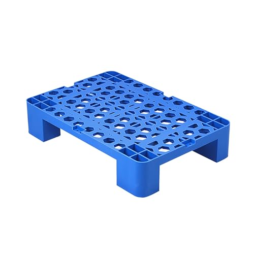 Palés Plástico Ligeros, Palet de Envío Encajable, Tarimas de Almacenamiento de Polietileno, Palet de Suelo Encajable for Interiores, Exteriores, Garajes, Cocinas y Sótanos.(50x30cm/20x12in)