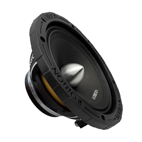Image of ORION HCCA68N HCCA Series 6.5 inch Ultra Efficient Neodymium Midrange Loudspeaker, 1400W Max Power, 350W RMS, 8 Ohm, 1.5 inch Voice Coil - High Output Pro Car Audio Stereo, Premium Quality Speaker (Pair)