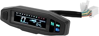 Motorcycle Odometer Universal Digital Odometer Electric Injection Carburetor Instrument Motor Bike Tachometer RPM Motorcycle Meter Speedometer
