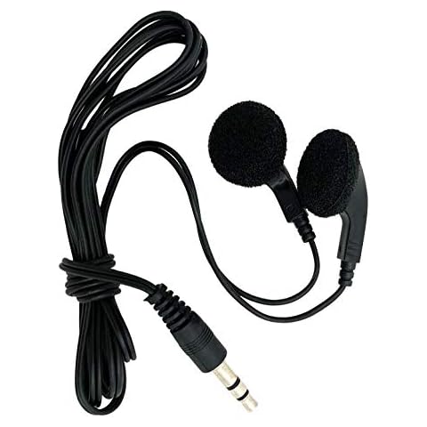 Soundnetic SNEB8 100 Pack Bulk Classroom Disposable Stereo Earbuds Black with Foam Earpads, Great for Schools, Libraries, Gyms, Hotels Cover