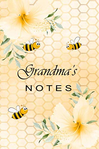 Grandma's Notes: A 6x9 wide ruled notebook for grandmother