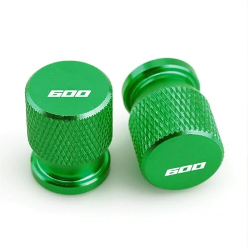 Bouchon de valve de pneu moto étanche avec capuchon potence vert pour Honda CBR 600 F RR
