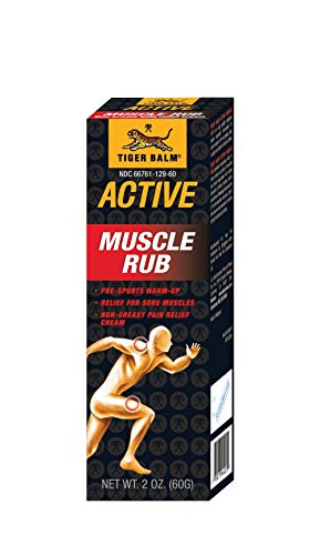 2 Packs of Tiger Balm Fast Relief Muscle Rub Topical Analgesic Cream - 2 Oz