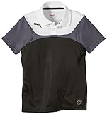 PUMA Kinder Polo Shirt Esito 3 Leisure, Black/White, 176