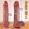 PRONFANS 27.5CM Realistischer Dildo Klassische Dildos Sex Spielzeug für die Frau Paare Solo Mit Starkem Saugnapf Sexspielzeug Analdildo Penis Dildos aus Weichem Silikon Sex Toy #1