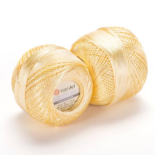 Image of YanrArt Tulip%100 Microfiber Silky Yarn - Suitable for Summer Clothes and Home Accessories Curtains, Runners, Tablecloths - S. Fine(1) Weight Yarn - 1.70 Oz, 273 Yds (463)