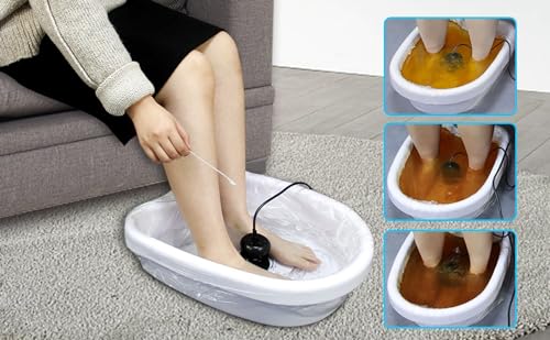 Masajeador Spa Detox para Pies Ionizado Dual miniatura 7