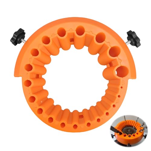 GXGM LTFIOON Drill Bit Sharpener, Afilador de Brocas para Amoladora Angular, Compatible 2-13 mm para Amoladora 125mm, Afilador Brocas Taladro Herramienta Afiladora de Brocas