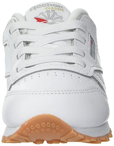 Reebok Baby Classic Leather Sneaker, Ftwr White/Ftwr White Rubber Gum-02, 7.5 Us Unisex Infant #TOP1