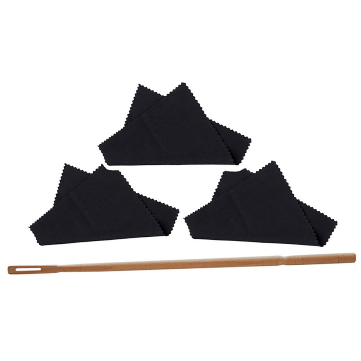 Toyvian 5sets Kit Di Pulizia Per Flauto Con Bastoncino e Panni Accessori Per Strumenti Musicali Durabilità e Comfort Nella Manutenzione Del Flauto Per Regali e Festività