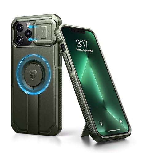 Coque iPhone 12 Pro Max Antichoc avec Support Réglable et Cache Caméra