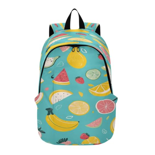 Sac à dos fruits colorés léger et portable pour voyage et randonnée