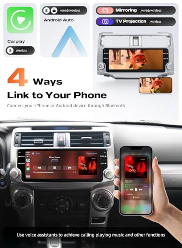 Dasaita Android 13 Car Radio for Toyota 4Runner 2010-2024 - image 6