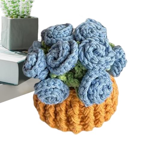 Xijobido Sottobicchieri Floreali | Centrotavola Fatto A Mano con Uncinetto Romantico - Morbidissimo Stile Vintage Per Casa Ufficio Bar Compleanno