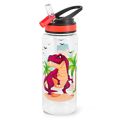 Bouteille d'eau pour garçons facile à nettoyer pour l'école