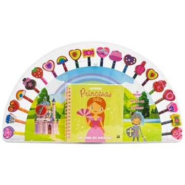 Capa do livro Um Livro-Kit divertido: Princesas