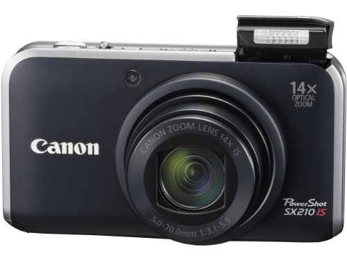 Canon デジタルカメラ PowerShot SX210 IS 1410万画素 光学14倍ズーム 広角28mm 3.0型ワイド液晶