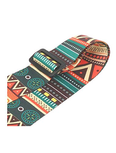 Image of TILAK RAJ & SONS SIKO REEDS-Adjustable Guitar Strap with PU Leather Ends