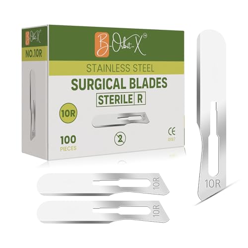 10R Dermaplane Blades Stainless Steel