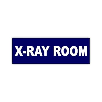 BIRD'S MIND X Ray Room Sign Board For Hospital And Clinics Commercial Sign Board (L x H 20 x 7 CM)