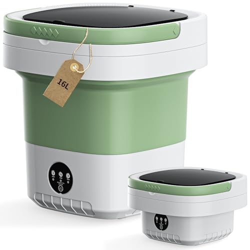 Portable Washing Machine,16L Upgraded Large Capacity...