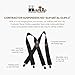 Hold-Up Suspender Co. Holdup Contractor Series Graphite Black XLS 2