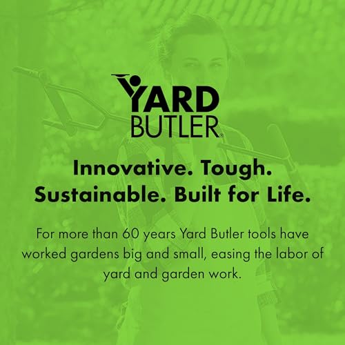 image for Yard Butler Manual Lawn Coring Aerator - Core Aerator for Lawn Care - 