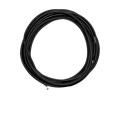 Sgt Knots Marine Grade Bungee Cord - 100% Elastic Cord, Dacron Polyester Bungee Shock Cord For Diy, Tie Downs, Commercial Uses | 1/8" X 10Ft, Black #TOP1