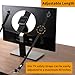 WRICHEAR 4 Packs TV Adjustable Safety Straps, No Drill Adhesive Anti Tip Furniture Anchors for Baby Proofing, Earthquake Straps Flat Screens to Wall,Stand Or Desk,Cabinet