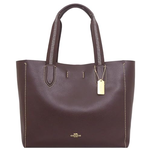 [コーチ] バッグ(トートバッグ) F58660 58660 オックスブラッド×メタリックチェリー ダービー レザー トート レディース [アウトレット品] [ブランド] [並行輸入品]