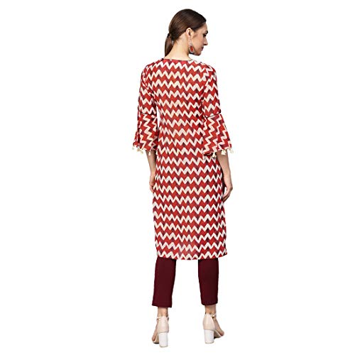 Image of Jaipur Kurti Women's Silk Straight Kurta