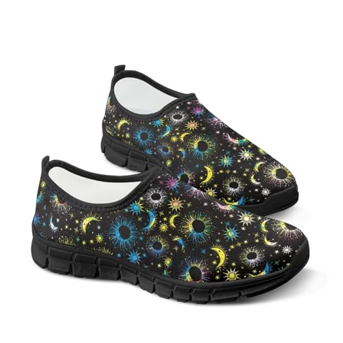 Image of Women's Loafers Slip On Slip Shoe Casual Walking Shoes Non Slip Work Shoes Mesh Athletic Sneakers