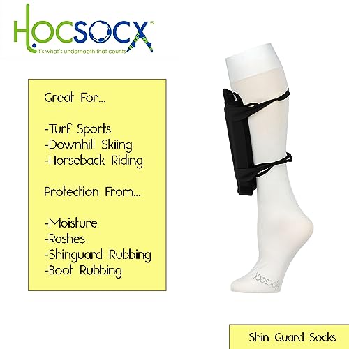 Hocsocx White Performance Liner Socks Moisture Wicking Protection for Field Hockey Soccer Ski Horseback Riding4