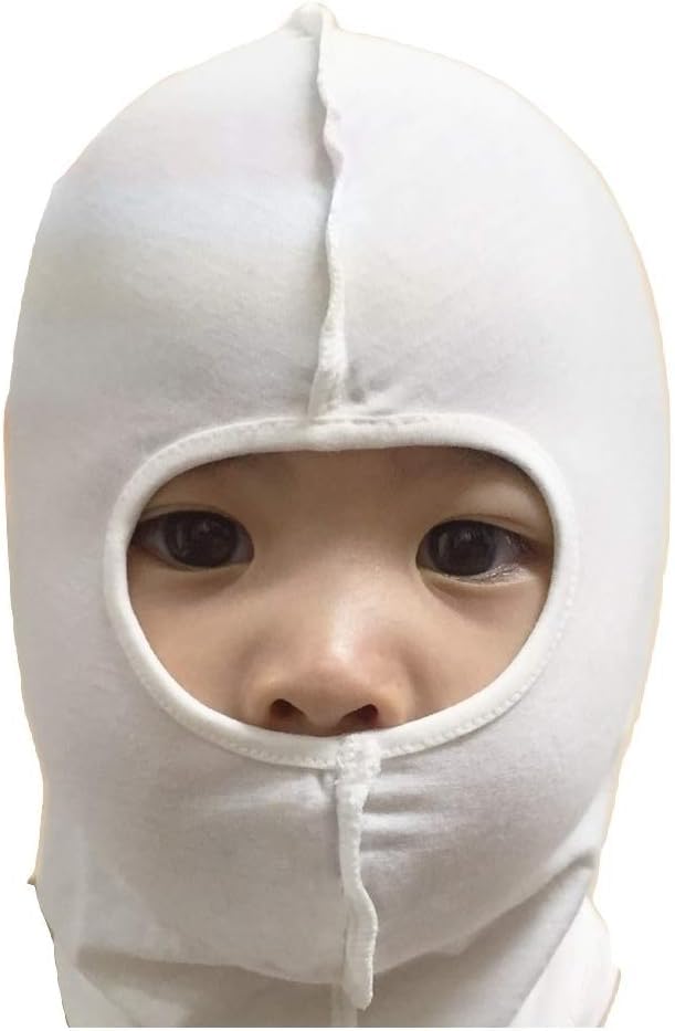 Zinc-Infused Face Balaclava for Kids with Eczema (Kids 2+ Years) (Small)2