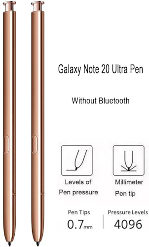 Stylet Galaxy Note 20 perdu ? Remplacez-le avec ce lot de 2 S Pen sans Bluetooth bronze