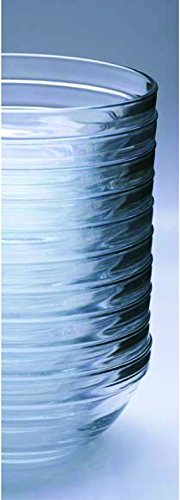 Duralex Made In France Lys Stackable Clear Bowl, 3.5-Inch, Set of 6
