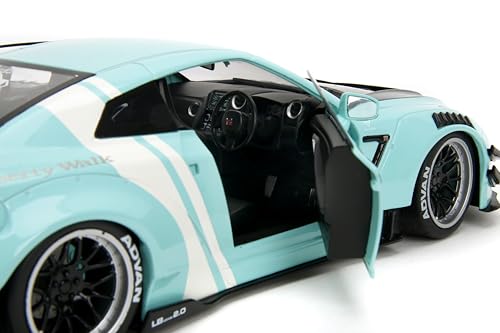 Jada Pink Slips Nissan GTR R35 1:18 Modelo Diecast miniatura 5