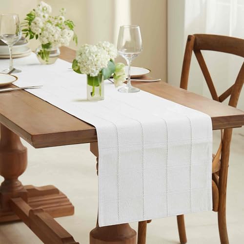 Chemin de table Chadwick Lurex 35x182 cm IZOD pour décoration de maison