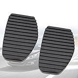 OEM: 450412 LIULIFE Almohadilla Pedal del Embrague Freno para Peugeot 306 405 406 407 508 Citroen Berlingo Picasso 450412, Material de Goma Negra, 2 Piezas