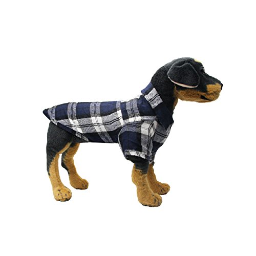 Yaodhaod Dog Shirt, Pet Plaid Clothes Shirt Cat T-Shirt thumb #4