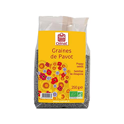Relais Vert - Graines de pavot bio 250gr celnat bio