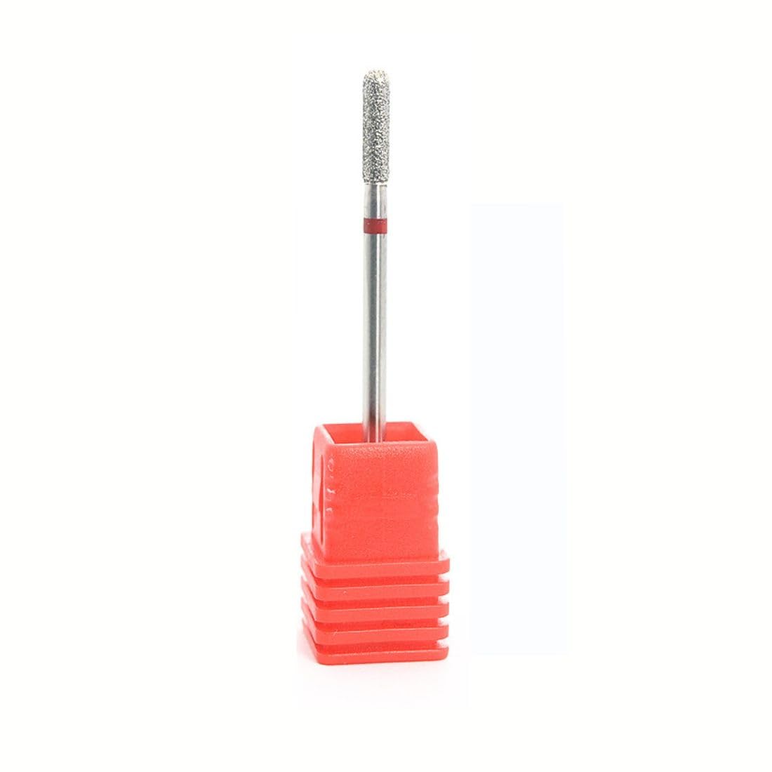 Natury Nails Fresa de Diamante para Torno de uñas de 2.3mm. Broca Manicura Rusa, Pedicura, Esmalte Semipermanente, Cutícula. (Grano Fino)