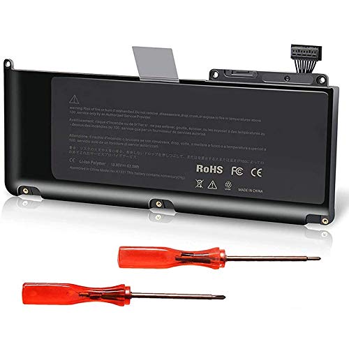 63.5Wh 10.95V A1331 Batteria di Ricambio per MacBook Unibody 13 A1342 Late 2009 Mid 2010 Fits 661-5391 020-6582-A